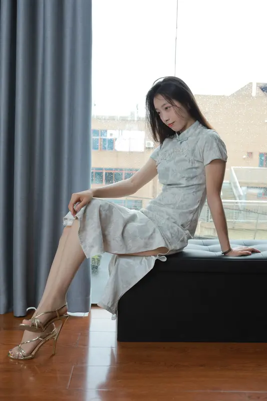 [IESS异思趣向] 2024.06.27 丝享家 1779 小九《长腿旗袍》 4